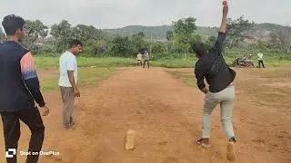Pavan vs Nani 15 balls 35  runs  kanchili village # subscribe #countymatch #cricket #telugu 