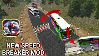 Speed Breaker Bus Simulator Indonesia #bussimulatorindonesia How To Add Off Road Map Mod