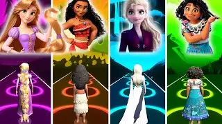 Tangled I See The Light | Moana How Far I'll Go | Elsa Let It Go | Mirabel We Don't Talk About Bruno