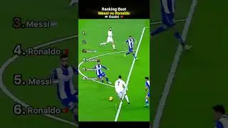Messi Vs Ronaldo Best Goals! 🥶