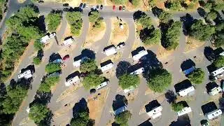 Grand Canyon Trailer Village RV Park Drone Footage