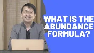 What Is The Abundance Formula? | BO SANCHEZ