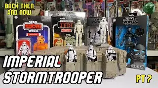 Back Then and Now Star Wars Imperial Stormtrooper 3.75-6-inch Action Figure Collection Review Pt 7