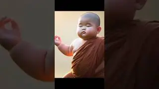 #video Little monk so cute ❣️💞#shorts #youtubeshorts #monk #wish #trending #shortsviral