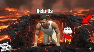 Franklin Build For The Most Secret Base Ever for lava T sunami in GTA 5 !