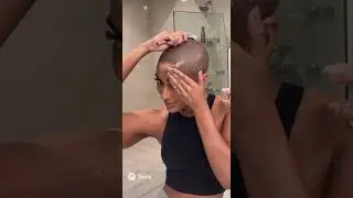 headshave tutorial tiktok instagram  | headshave indian woman | bald #baldisbeautiful #headshave