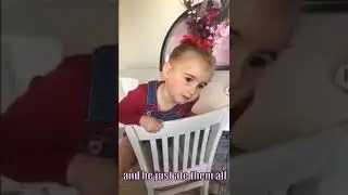 Did She really accused someone like that 😂😂 #kid #ate #forgot #black #funny #kidsvideo