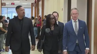 Harris County treasurer makes court appearance on burglary of a motor vehicle charge