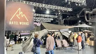 【新作テント】ラーテルワークスin名古屋展示会にエグいテントきた！