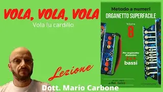 Lezione  - VOLA VOLA VOLA  - ORGANETTO SUPERFACILE VOL 8  - Cardillo