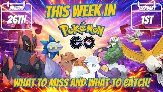 Everything You NEED This Week in Pok&eacute;mon GO (Jan 26 &ndash; Feb 1)