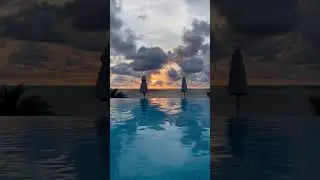 A sunset to remember. The Leela, Kovalam, Kerala, India.