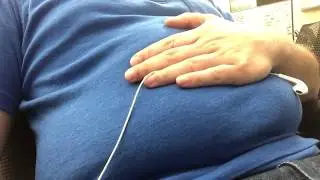 Round Belly Digesting At Work