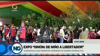 NG Tecnología | EXPO SIMON: DE NIÑO A LIBERTADOR | PROGRAMA 03.07.2025