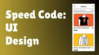 Speed Code: Developing UI