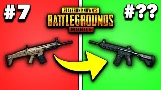 EVERY GUN IN PUBG MOBILE RANKED FROM WORST TO BEST 2019! (Rifles)
