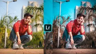 Lightroom blue and brown tone photo editing tutorial||preset download free||