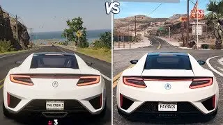 The Crew 2 vs NFS: Payback - Acura NSX Gameplay Comparison HD