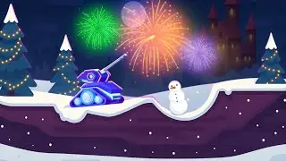 Cartoon Tanks fight