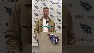 Will Levis addresses Titans fans booing teammate Malik Willis #shorts