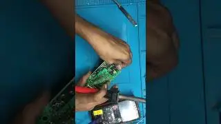 Panasonic microwave pcb  dead  pcb repair.