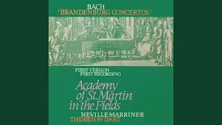 J.S. Bach: Brandenburg Concerto No. 6 in B-Flat Major, BWV 1051 - Ed. Dart: 2. Adagio ma non tanto