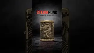 🔥 Zippo 29268 Armor&reg; Steampunk #shorts #zippo #lighter #ไฟแช็ค