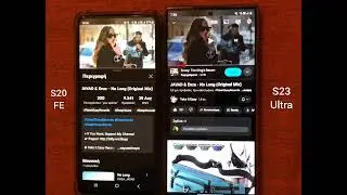 Samsung Galaxy S20 FE VS Samsung Galaxy S23 Ultra Speaker Test
