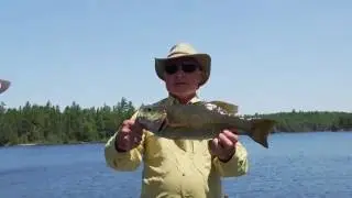 Smallmouth Bass Action | Marten River Lodge