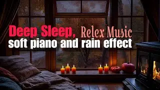 Rainy Night: Soft Piano Music for Sleep, Study, Relaxation