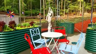 Raised Bed, Low Maintenance, Vegetable Garden, Enclosed, Automated, Screened, Fully Protected Part25