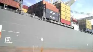 MSC Fabiola at Port of Oakland, CA. SSAT B58