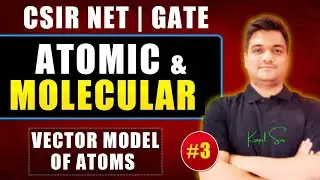 Vector models of Atom -3 | Atomic & Molecular physics | csir net physical science | GATE Physics