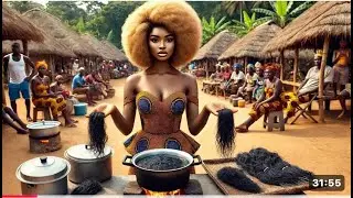 SHE USED HER PUBLIC HAIR TO MAKE FOOD AND SELL#africanfolktales #tales #story #nigerianfolktales