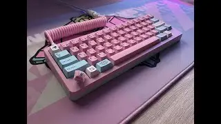 KBDfans D60 lite X EPBT Acid House & Sweet Girl w/ C3 Equalz Fierce Girls typing test