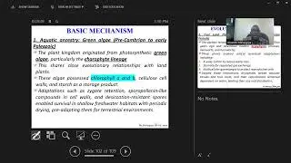 LECTURE 4 The Mechanism of AQUATIC TO TERRESTRIAL