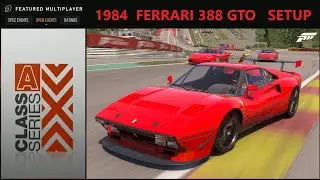 A-Class 1984 Ferrari 288 GTO Setup | Forza Motorsport