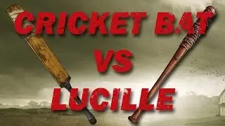 Zombie Weapons: Cricket Bat vs Lucille - Shaun of the Dead vs Walking Dead