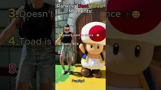 Ranking Best Toad Moments #toad #shorts