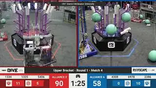 Playoff Match 4 (R1) - 2025 ONT District McMaster University