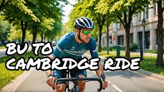 Boston Cycling Route - BU to Cambridge Central🔴