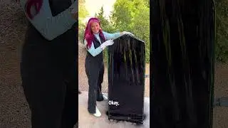 Этот дым покрасит мое платье?