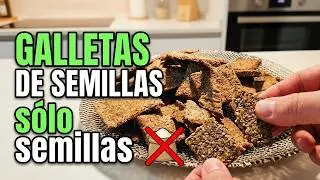 galletas de semillas sin harina