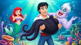 Prince Eric Under Ursula’s Influence? 🐙💭 Ariel Searches for Answers🤔🖤 | Mermaid Animation