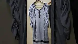 Pakistani look with Pant Bottom Design #pantdesign #shortsvideo #youtubeshort #viral #fashion #dress