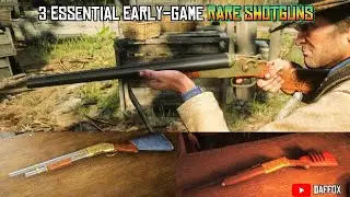 3 ESSENTIAL EARLY-GAME RARE SHOTGUNS🤯#daffoxrdr #rdr2 #tips #gaming#gamingitalia #gameplayita#shorts
