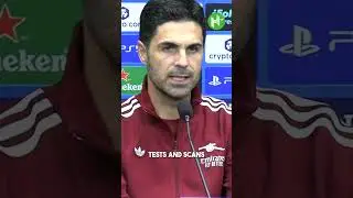 Mikel Arteta's injury update on Viktor Gyokeres 🙏⬇️