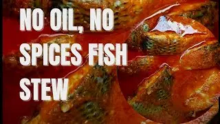 low calorie fish stew, NO OIL, NO SPICES, NO FUSS, you will love it. #youtuber