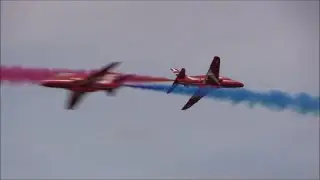 RAF Red Arrows [Aerial Performance] - RIAT 2015