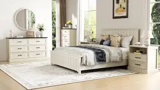 Riumlore Maren Rustic 6-Drawer Dresser